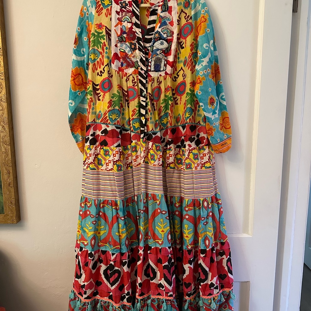 Colorful Bohemian Maxi Dress